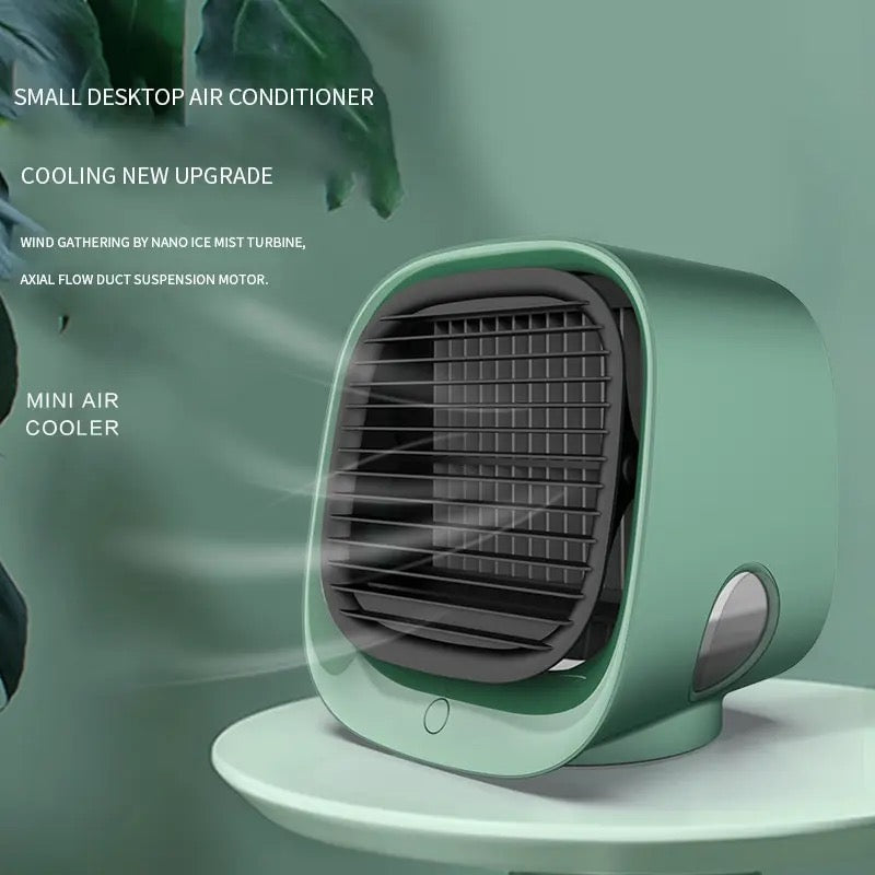 Mini Refrigerador De Ar Ventilador Do Condicionador De Ar Do Escritório Do Desktop