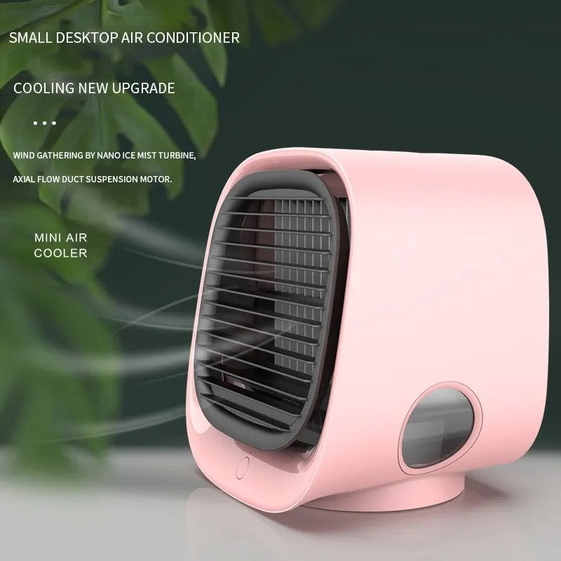 Mini Refrigerador De Ar Ventilador Do Condicionador De Ar Do Escritório Do Desktop